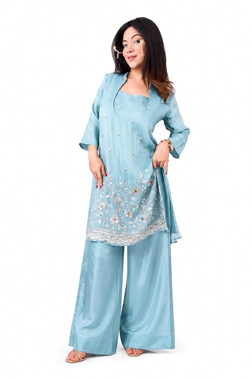 Sky kurta set