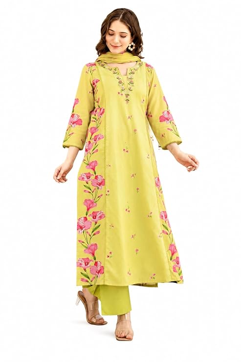 Yellow kurta sets
