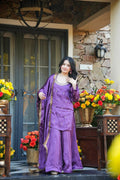 SEQUENCEHOLIC Women Embroidered Kurta with Trousers & Dupatta | Ethnic Kurta Set