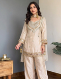 SEQUENCEHOLIC Women Embroidered Kurta with Trousers & Dupatta | Ethnic Kurta Set