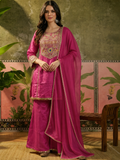 SEQUENCEHOLIC Women Embroidered Kurta with Trousers & Dupatta | Ethnic Kurta Set