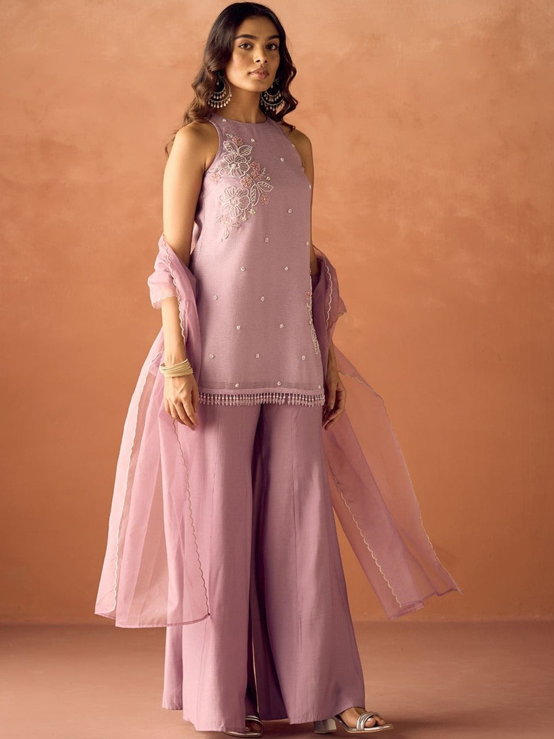 SEQUENCEHOLIC Women Embroidered Kurta with Trousers & Dupatta | Ethnic Kurta Set