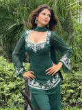 SEQUENCEHOLIC Women Embroidered Kurta with Trousers & Dupatta | Ethnic Kurta Set
